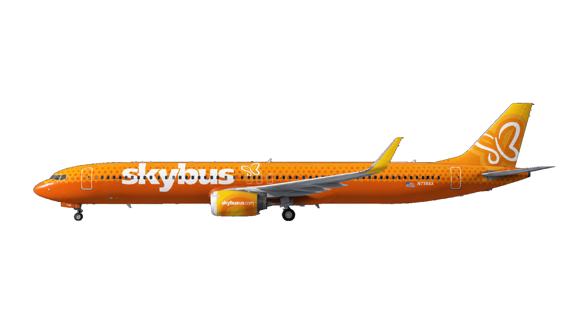 Skybus Boeing 737-800